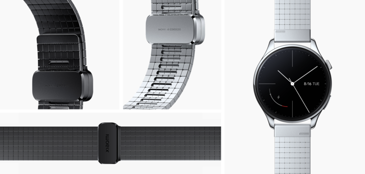 A Xiaomi Watch 5 egy opcionális, titániumból készült 3D-nyomtatott szíjjal érkezik.