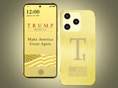 A Trump T1 Phone-t ezzel a képpel reklámozták, de a tényleges termék egészen másképp nézhet ki.