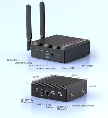 A Z150-0dB passzív hűtőrendszerrel rendelkezik (Kép forrása: Minix)