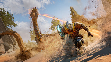 Egy kép, amely az Atlas Fallen: Reign of Sand című játék egyik ellenségét ábrázolja.