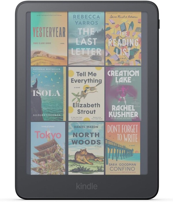 A Kindle Colorsoft továbbfejlesztett kijelzője élesebb és egyenletesebb képet nyújt.