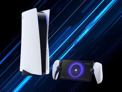 A PS Portal egy PS5 konzol mellett (Kép forrása: PlayStation Blog szerkesztéssel)