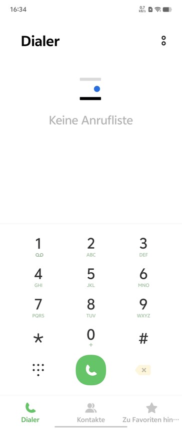 Tárcsázó felhasználói felület