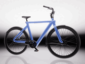 A VanMoof S6 sorozat 250 W-os első kerékmotorral rendelkezik, amely 25 km/h (15,5 mph) csúcssebességet biztosít (Kép forrása: VanMoof)