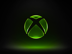 Az Xbox logó sötét háttéren