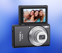 A Yashica Crew 6x-os optikai zoommal rendelkező objektívet kínál.
