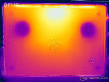 Hőtérkép stressz (alul)