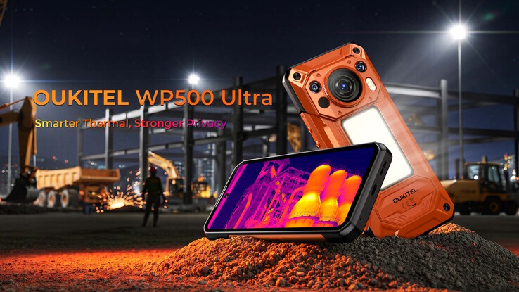 A WP500 Ultra hőkamerával van felszerelve