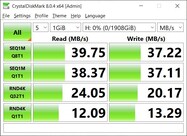 Hátsó USB-A 2.0 (Alienware 13, MAC): Crystaldiskmark 8