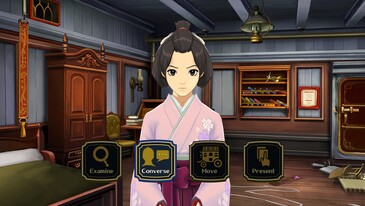 3D-s környezetek a The Great Ace Attorney Chronicles-ben (Kép forrása: Steam)
