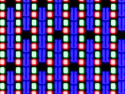 Subpixel rács