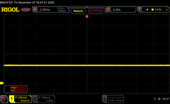 Nincs PWM (6/10 fényerő)