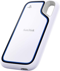 A külső SSD a hivatalos PlayStation logót viseli (Kép forrása: SanDisk)