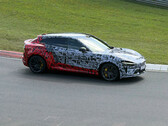 Álcázott Xiaomi YU7 GT a Nürburgringen. (Kép forrása: Niubei Shehuiren/Weibo)