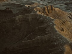 Dekoratív kép. A képen egy hegy légifelvétele (Kép forrása: Harrison Steen via Unsplash; vágott kép)