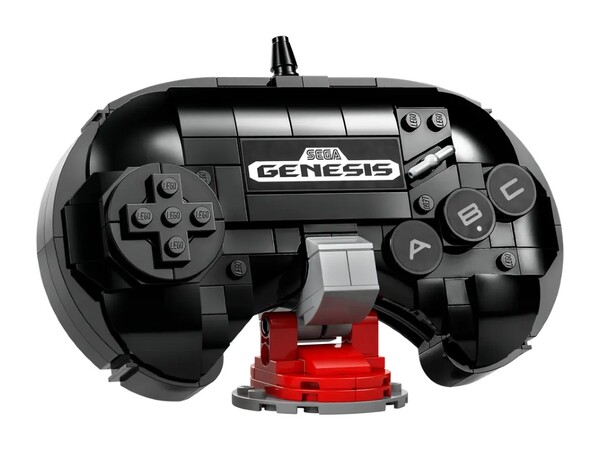 A Lego Sonic the Hedgehog Sega Genesis kontrollerhez állvány is tartozik. (Kép forrása: Lego)