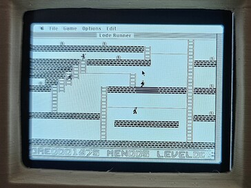 A Lode Runner szintén előre telepítve van a Pico Mac Nano számítógépen.