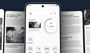 A dedikált Nxtpaper billentyűvel a kijelző három megjelenítési mód között váltogathat.