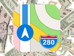 Apple A térképek hamarosan integrált fizetett promóciókat láthatnak. (Kép forrása: Apple Maps és iStockPhotos, szerkesztés)