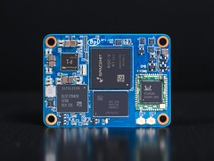 A Banana Pi BPI-CM6 SBC egy számítási modul egy okta-core RISC-V SoC-vel. (Kép forrása: Banana Pi, szerkesztve)