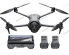 A DJI RC Pro 2 távvezérlő innovatív kialakítású, kihajtható kijelzővel rendelkezik. (Kép forrása: via Igor Bogdanov)
