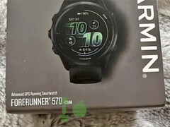 A Forerunner 570 várhatóan méretenként három színvariációban érkezik. (Kép forrása: via Gadgets &amp;amp; Wearables)