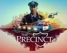 A The Precinct hivatalos kulcsgrafikája, Nick Cordell Jr. rendőrtiszt és az alapvető vizuális témák (Kép forrása: Fallen Tree Games via Games Press)
