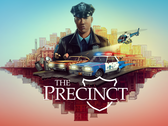 A The Precinct hivatalos kulcsgrafikája, Nick Cordell Jr. rendőrtiszt és az alapvető vizuális témák (Kép forrása: Fallen Tree Games via Games Press)