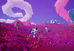 Az Astroneer egy sci-fi túlélő kézműves játék négyjátékos kooperatív játékkal és rengeteg élénk színnel. (Kép forrása: Steam)