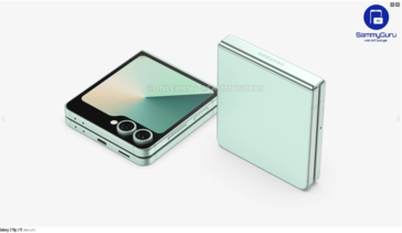 Galaxy Z Flip 7 FE (kép forrása: SammyGuru)