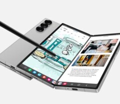 A Galaxy Z Fold6, akárcsak az azt megelőző Z Fold5 és Z Fold4, a kijelző alatti kamerával rendelkezett. (Kép forrása: Samsung)