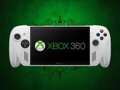 Asus ROG Xbox Ally Xbox 360 emulátorral (Kép forrása: Xbox Wire, Asus szerkesztéssel)