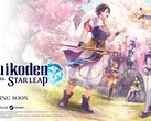 A Konami Suikoden Star Leap című játékának fő illusztrációja.