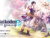 A Konami Suikoden Star Leap című játékának fő illusztrációja.