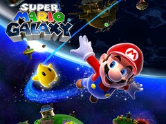 Super Mario Galaxy banner látható (Kép forrása: Nintendo of America szerkesztéssel)