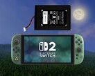 Az akkumulátor cseréje a fenti képen látható Zelda 40th Anniversary Switch 2 konzolon