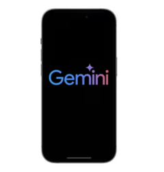 A Google Gemini hamarosan megjelenhet az iOS-en. (Kép forrása: Apple és Google, szerkesztés)