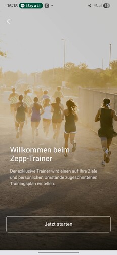 Amazfit Active 2: Edzés