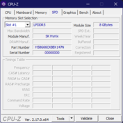 CPU Z SPD