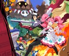A Disgaea Mayhem hivatalos kulcsgrafikája, amelyen a zsoldos N.A. látható.