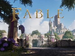 Az Albiont ábrázoló banner a Fable rebootból