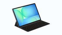 A Galaxy Tab S10 FE Plus opcionális billentyűzet tokkal rendelkezik, amely 169,99 dollárba kerül, de korlátozott ideig kevesebbért is beszerezhető. (Kép forrása: Samsung)