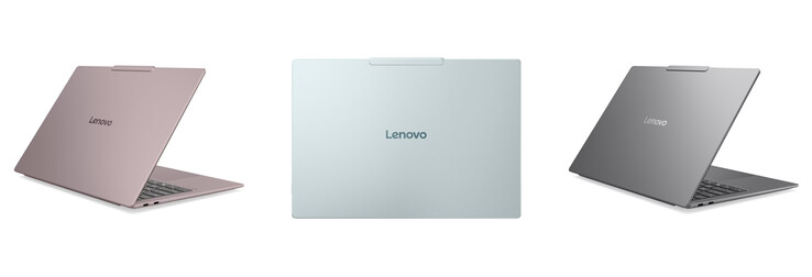 Az IdeaPad Slim 5 Ultra 14IWC11 Chill Blue, Dreamy Violey és Lowkey Grey színekben.