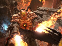 Úgy tűnik, az id Software-t különösen súlyosan érintették a Microsoft legutóbbi létszámleépítései. (A képen: egy képernyőkép a *Doom Eternal*-ből*)