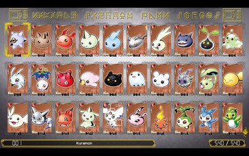 A képen: A Digimon World játékmenetéről készült screenshot: Next Order.