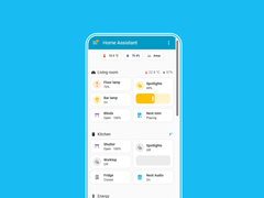 A Home Assistant alkalmazás iOS-re (a képen) a 2025.11-es verzióra frissült (Kép forrása: Home Assistant, szerk.)