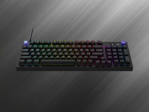 A Logitech G316 X gamer billentyűzet fekete színben