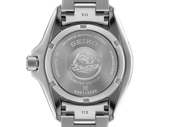 A Seiko Prospex HBB003K1 hátlapja