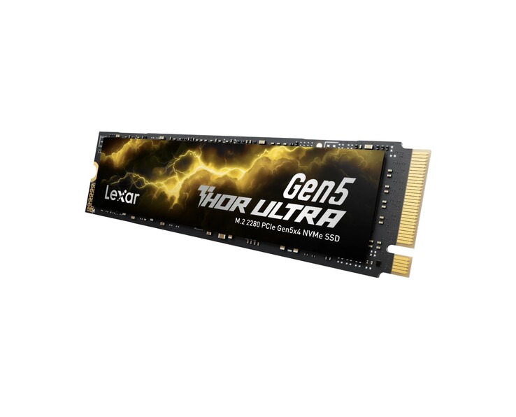 A Lexar Thor Ultra M.2 2280 PCIe Gen 5 SSD.