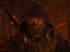 A Mortal Kombat II featurette-je, melyben Scorpion látható (kép forrása: Warner Bros. YT)